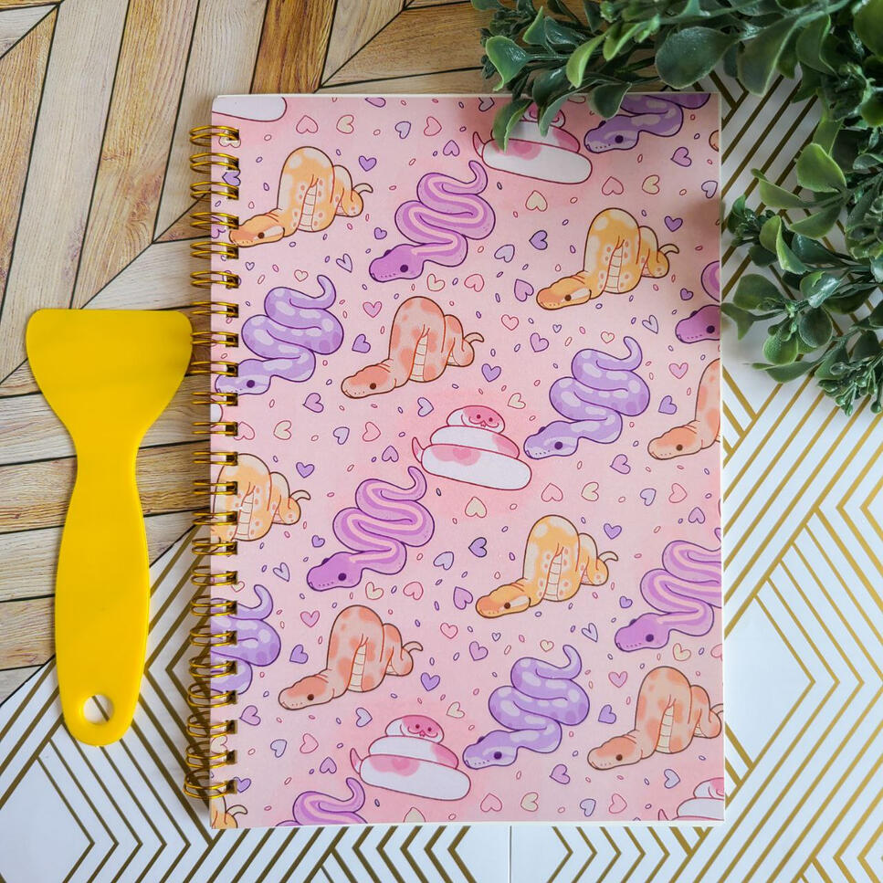 Lovey Snake Reusable Stickerbook