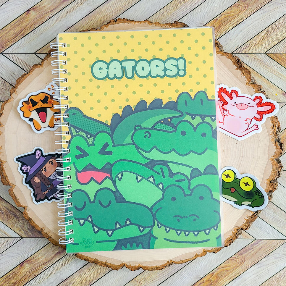 "Gators!" Reusable Stickerbook