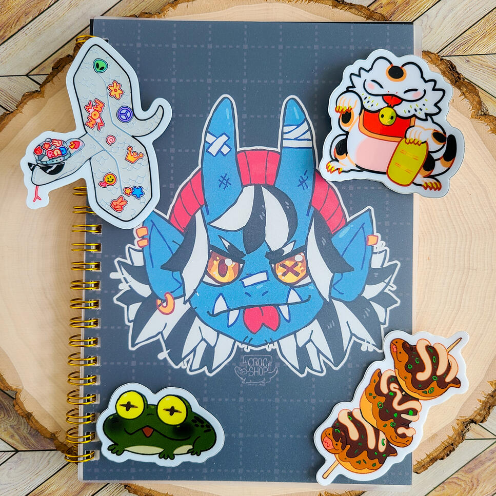 Oni Reusable Stickerbook