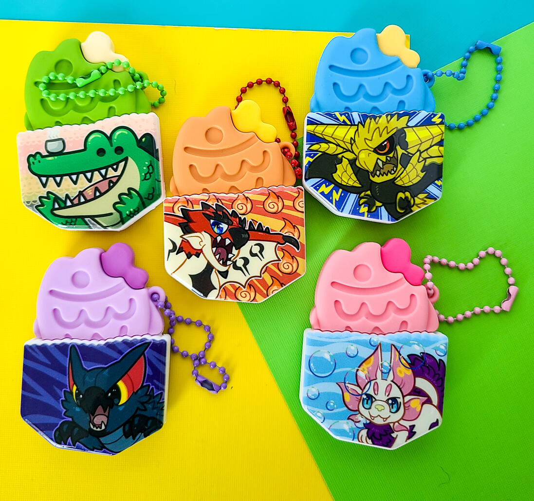 PVC Taiyaki Charms