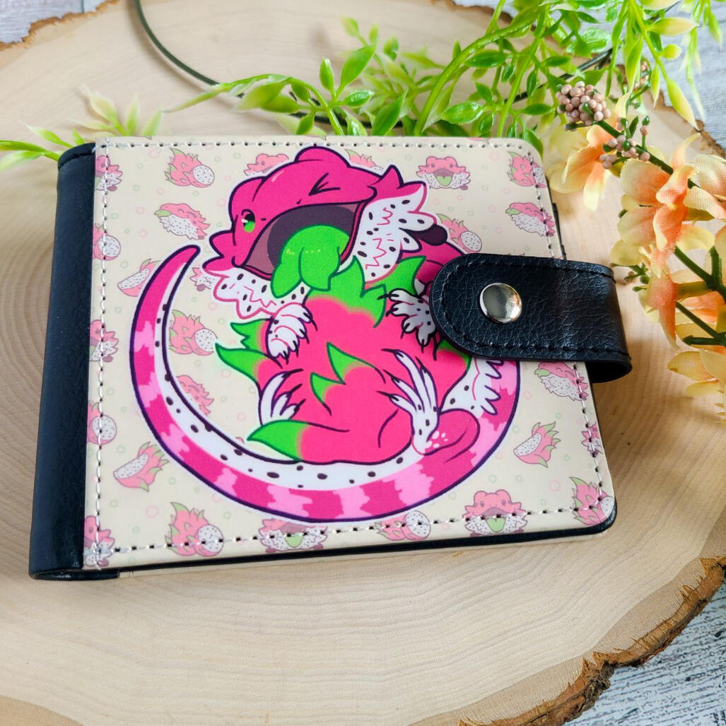 Bearded Dragonfruit Bi-fold Wallet